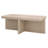 Laguna 45" Wide Rectangular Coffee Table in Alder White-1423418641