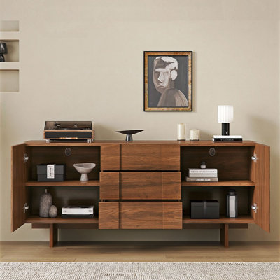 Household one-piece wall-mounted sideboard