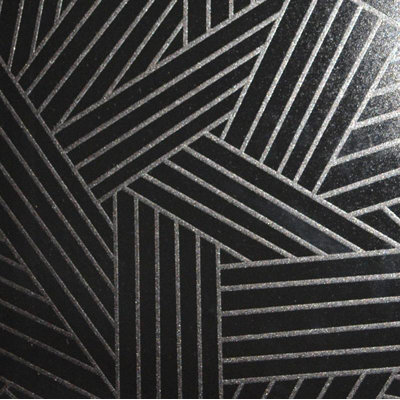 Woven Planks Geometric Vinyl Wallpaper Roll by Jamie Graney