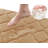 Memory Foam Bath Mat,  Soft Absorbent Non-Slip Bathroom Rug, Machine Washable, Dark Beige, 24"X16"-757899629