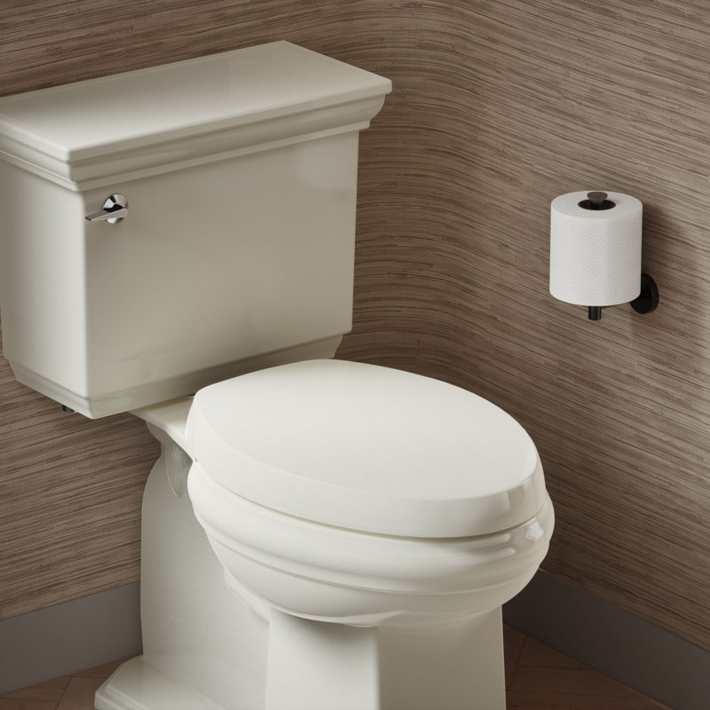 Purefresh™ Elongated Toilet Seat, Biscuit