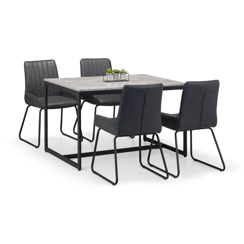 Brookline 4 - Person Dining Set