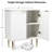 34.5"H Wood Accent Cabinets With 2 Doors-1844883343
