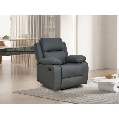 Zanelle Faux Leather Recliner
