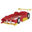 Race Car-Shaped Platform Bed With Wheels-1952916690