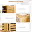 16 Pair Shoe Storage Cabinet