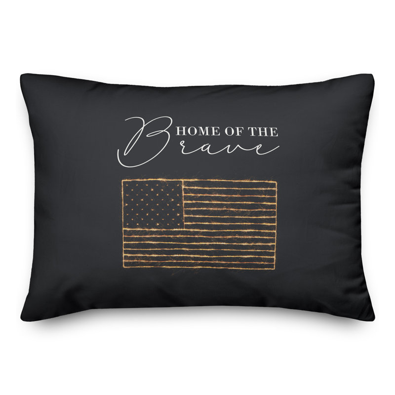 Coussin Home of the Brave