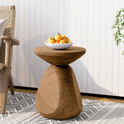 Concrete Outdoor Side Table