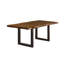 Ensemble repas en bois massif de six articles Gaige