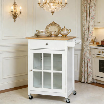 Mobile Kitchen Island,Portable Kitchen Cart