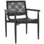 Fauteuil en cuir véritable de 22,83 po de largeur Joshelin-48675567-48635796
