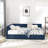 Storage Upholstered Tufted Bed Frame Sofa Bed Frame with Comfortable Backrest and Armrests-1563171722