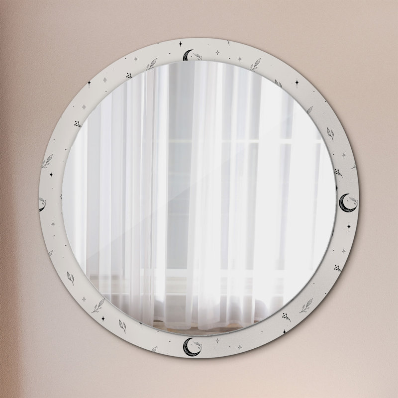 Huldar Glass Flat Wall Mirror
