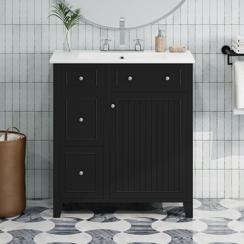 Armoire décorative, Noir