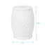 Tabouret de table d'appoint en céramique 11 po X 17,01 po