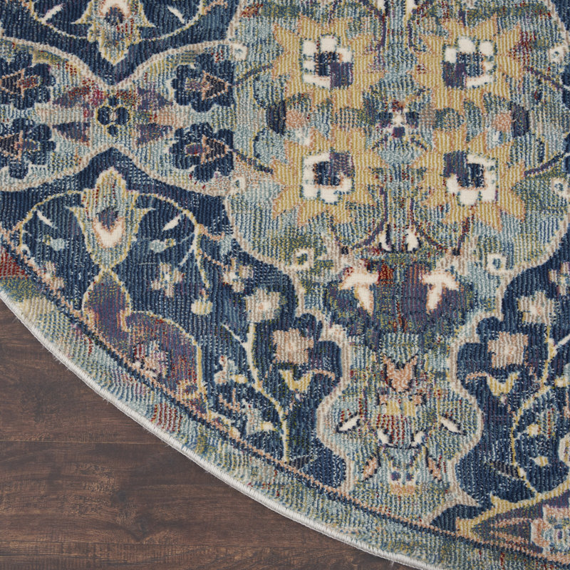 Oriental Indoor Rug, Round 4'