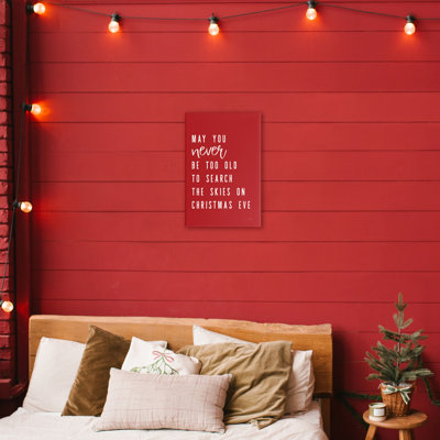 Recherchez «The Skies on Christmas Eve» sur toile, design par Lux + Me Designs