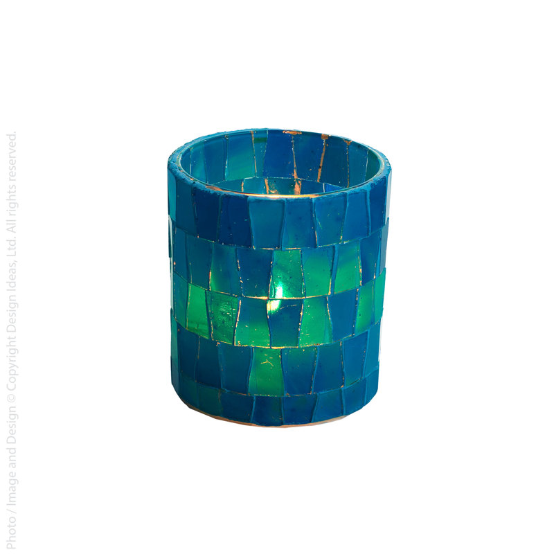 Orsoni votive holder, Blue