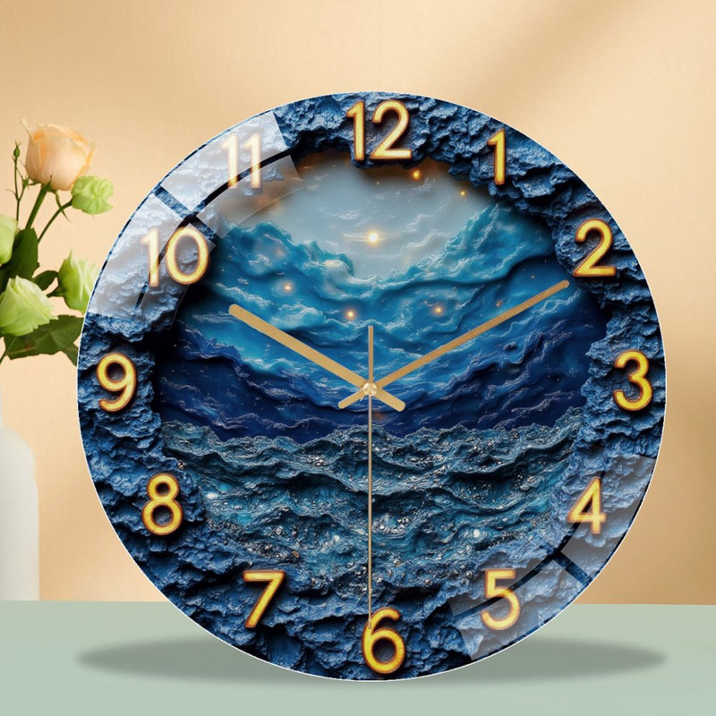 Horloge avec horloge murale 12 po