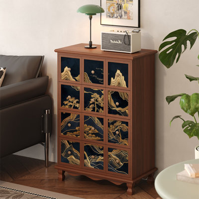 New Chinese-style four-drawer cabinet
