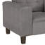 Fauteuil d'appoint rembourré capitonné-2130613147