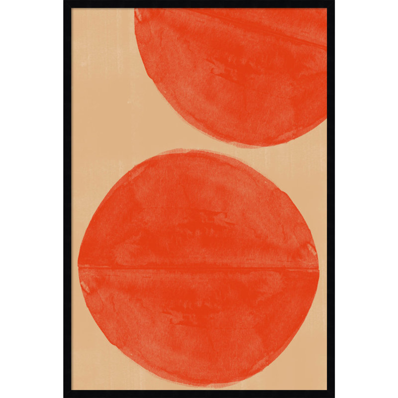 Pilla Separation by The MIUUS STUDIO Wood Framed Wall Art Print, 41" H x 28" W, Black