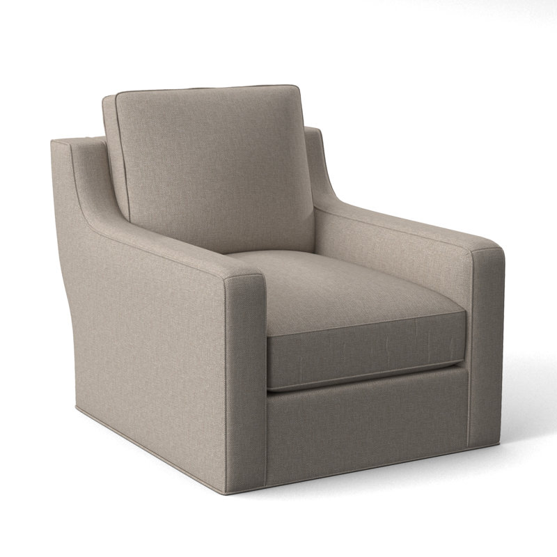 Elegance Armchair, Parchment Polyester 71582L14
