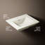 Lavabo de salle de bain console avec trop-plein Memoir Stately 24 "-27173405-65045831