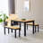 Davron Wooden Modern Farmhouse Rectangular Dining Table-1767637111
