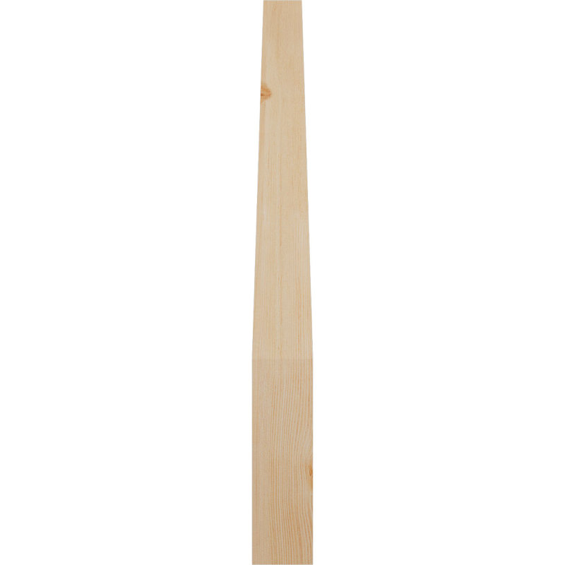 Attelle de genou Funston, Sapin de Douglas, Lisse, H 40 po x l 3,5 po x P 28 po