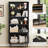 71" Tall Bookshelf With Storage Cabinet-792355837