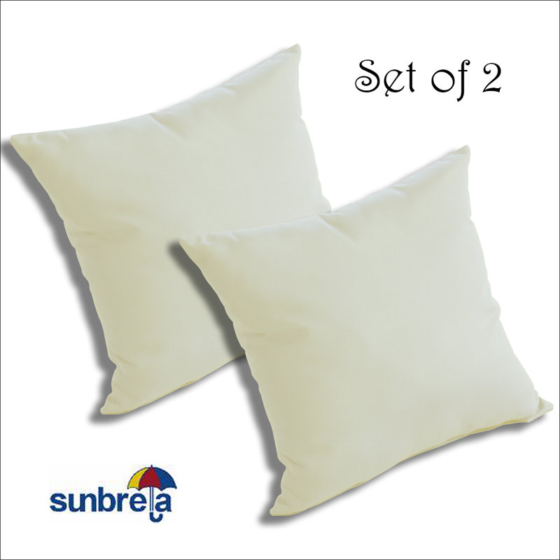 Coussin décoratif extérieur, Blanc
