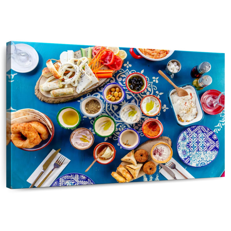 Yarlin Turkish Feast, 26" H x 39" W