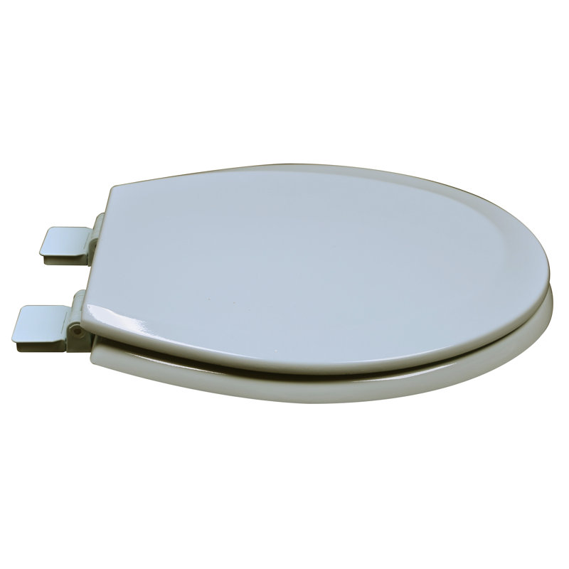 Round Toilet Seat and Lid, Dresden Blue