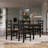 Wood Dining Table Black | Furniture Dash-636023768