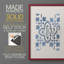 Carreaux monochromes Terra Mesa I - impression encadrée de qualité supérieure - prêt à être accroché - aucun clou requis - aucun clou requis-1499129706-1499129704