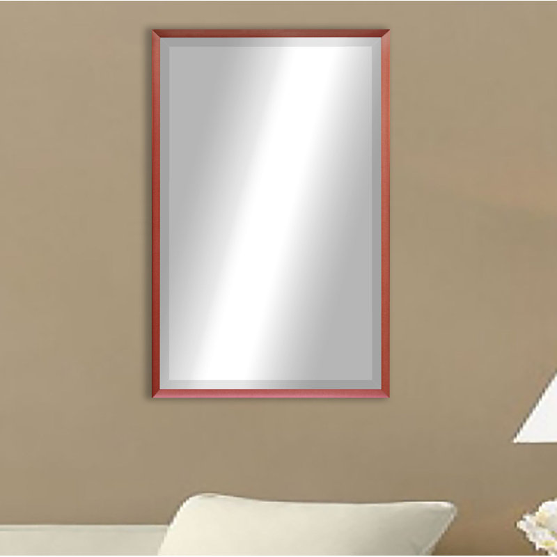 Miroir de salle de bain Emiree, Épice, H 40,5 po x l 34,5 po