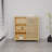 Bamboo Bathroom Storage Cabinet  with Magnetic Door and Shelves for Laundry or Bedroom