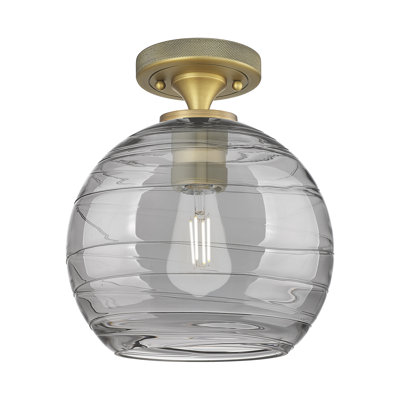Plafonnier encastré tourbillon 1 lumière Saavedra
