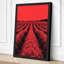 Red Tulips at Dusk Modern - Wrapped Canvas-1123977485-1123977484
