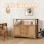 Buffet en bois massif 47,24 po Pehrson