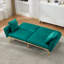 2 Seater Fabric Loveseat