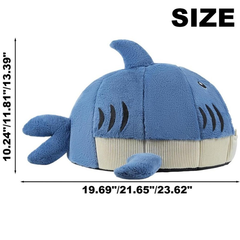 Chenil pour animal de compagnie Shark, Moyen L 23,62 po x l 19,69 po