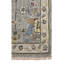 Tapis gris en laine noué à la main Bristol-68022731