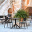 Chaise d'appoint empilable pour patio Farrah-358727954