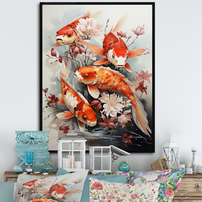 Pêche, pêche d'art contemporain Koi