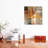 Silver And Amber Crop by Silvia Vassileva - Wrapped Canvas Painting-561348693