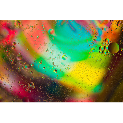 Abstract Watercolour Background - Wrapped Canvas Print
