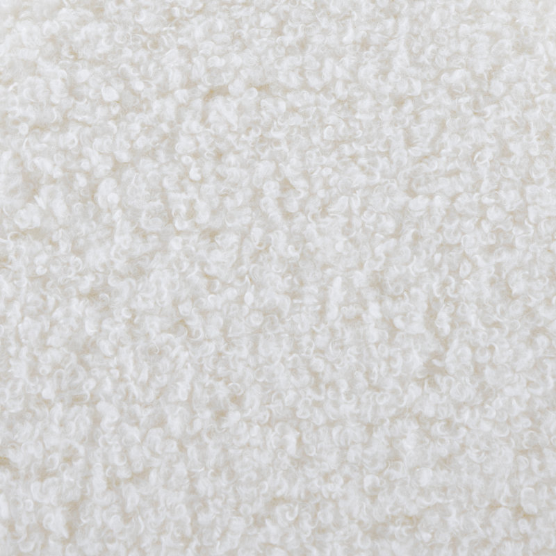 Tissu blanc avec style contemporain, surface texturée élégante, rembourrage en mousse, L 20 po x l 20 po x H 15 po, multiusage, sans assemblage, limite de poids de 250 lb, motif d'intérieur seulement avec motif, assemblage