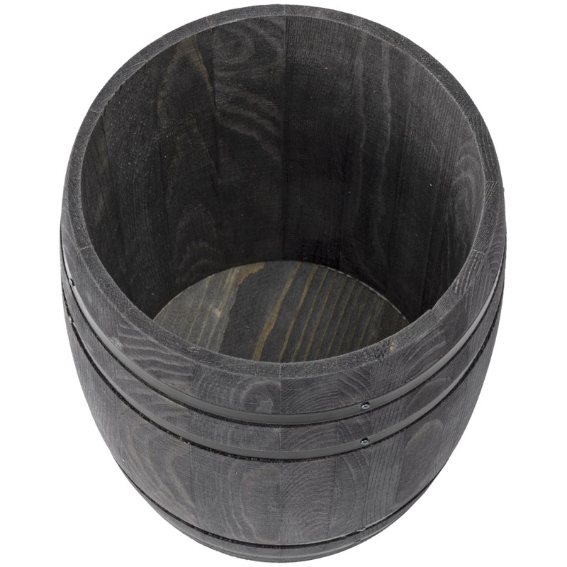 Wood Round Utensil Crock